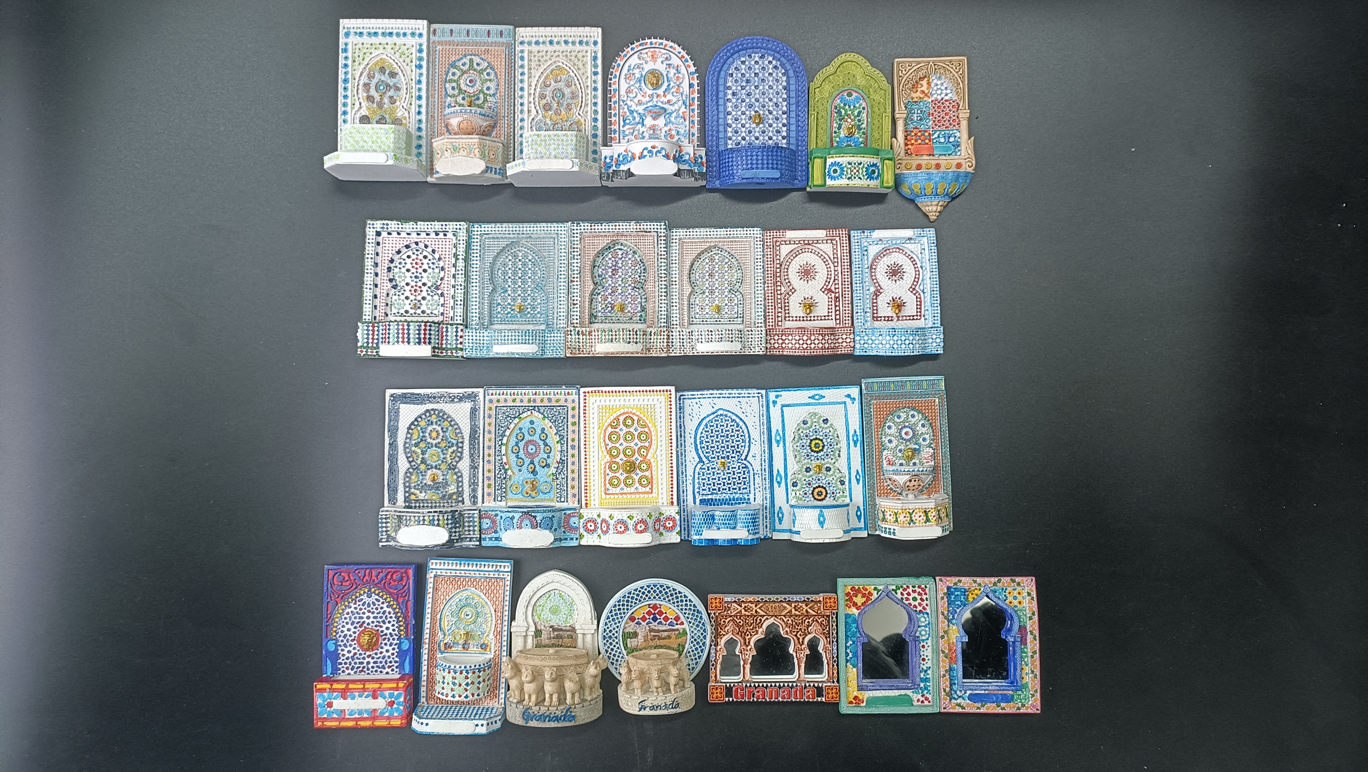 Art Craft Magnet - Alhambra Palace Granada Spain Magnet Refrigerator