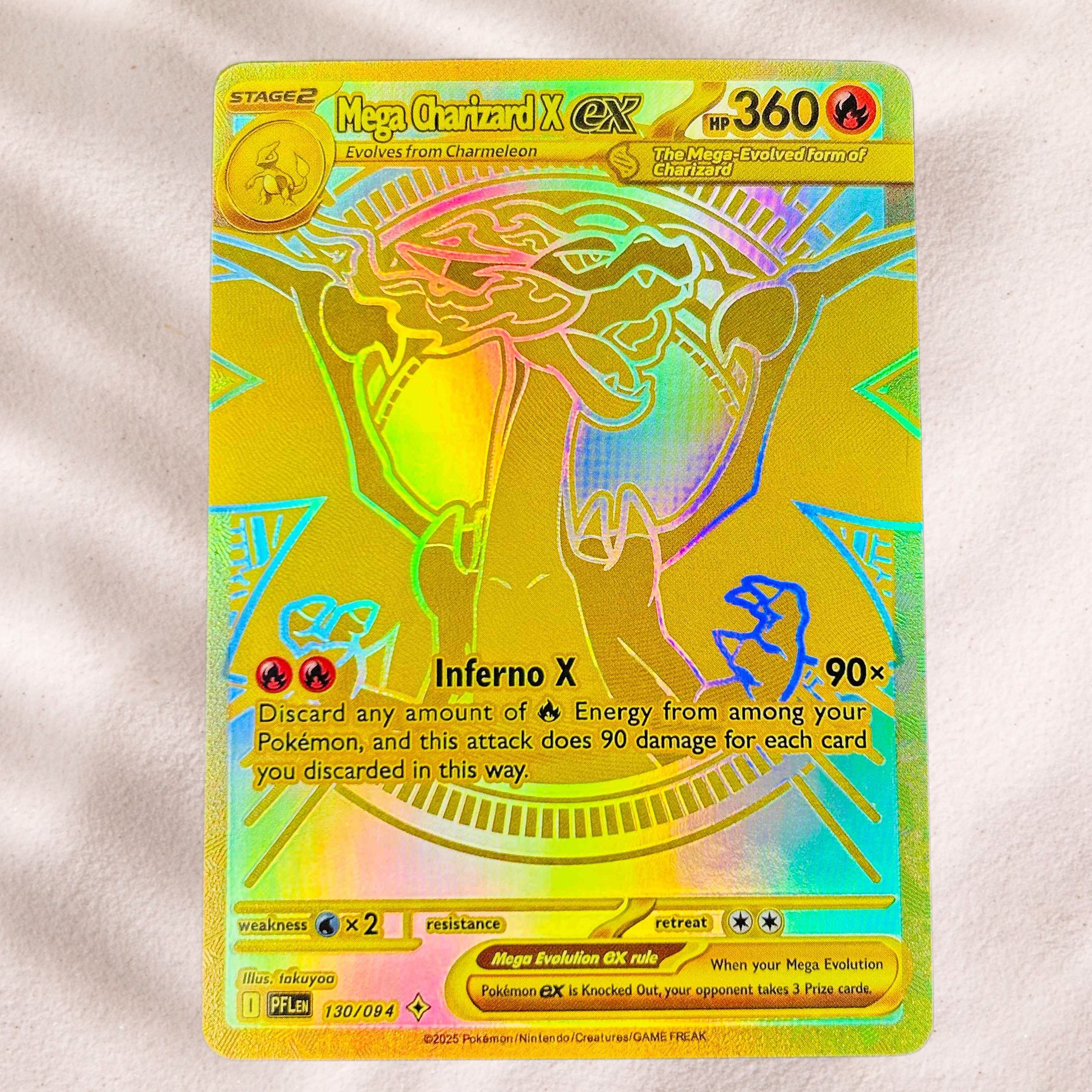 Art Craft Games - DIY Pokemon Mega Charizard X ex