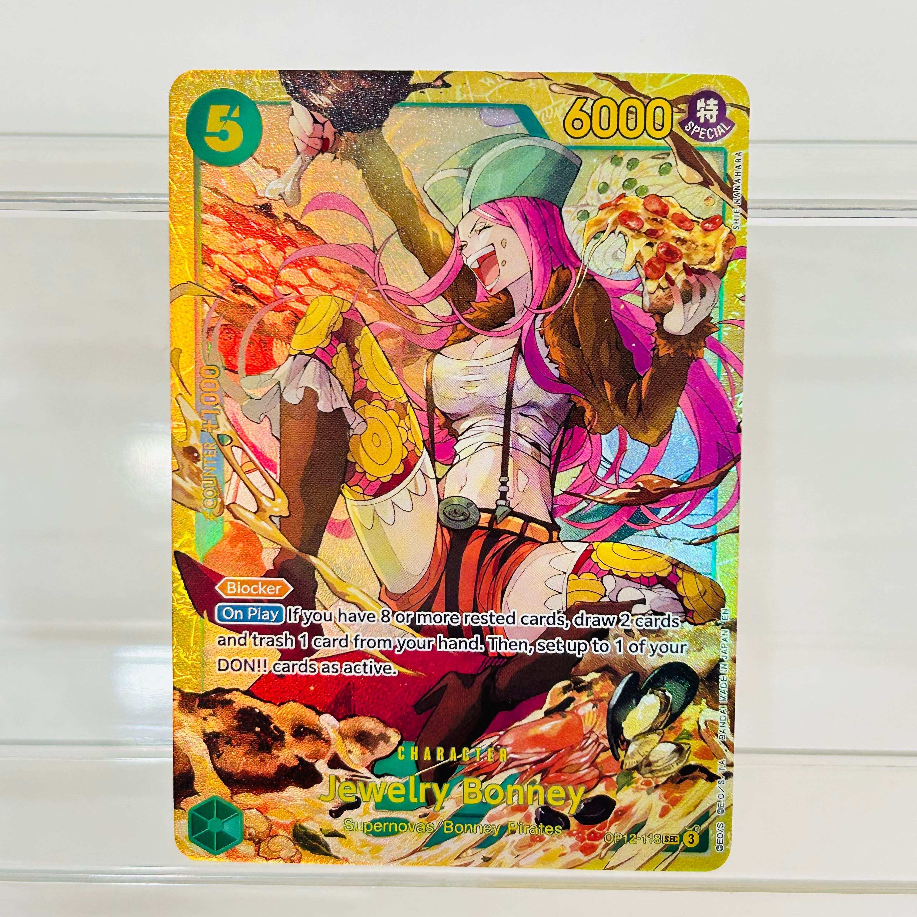 Art Craft Games - One Piece Bonney OP12-113 SEC Card