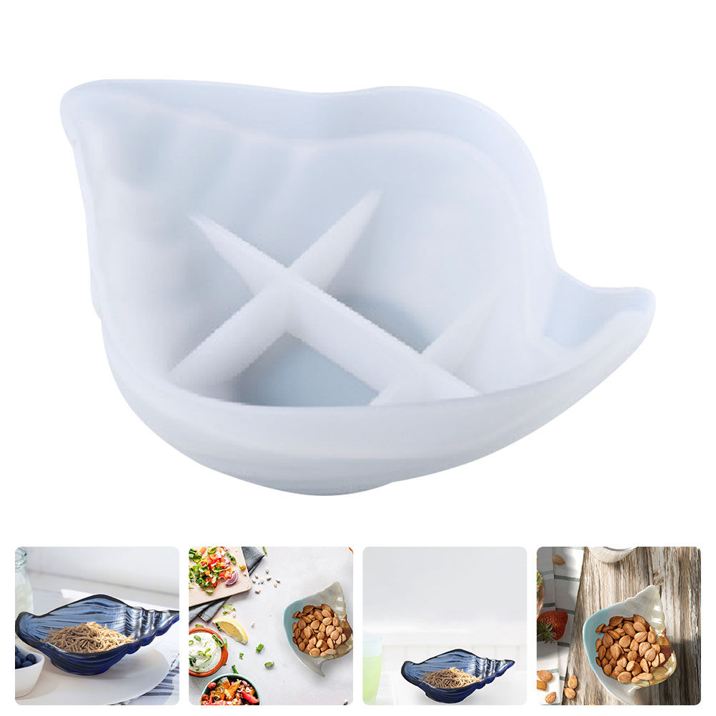 Art Craft Decoration Ideas - 1Pcs Conch Storage Tray Silicone Mold