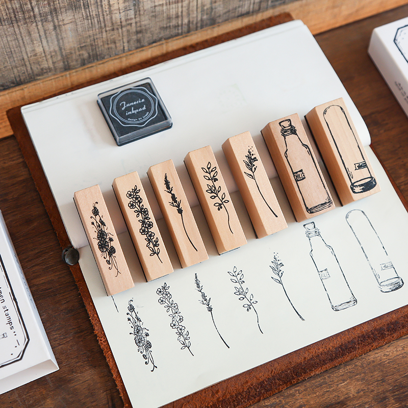 Art Craft Flower Making - Vintage Art Plants Leaves Flower Wood