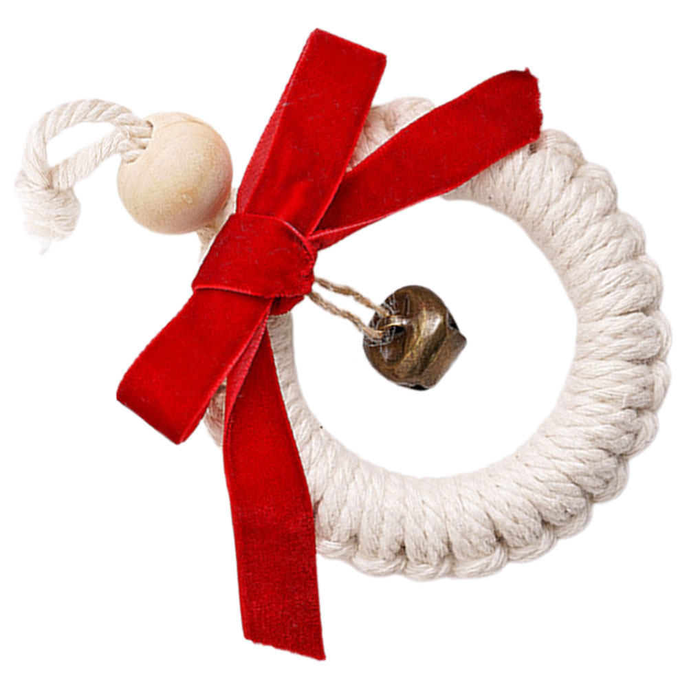 Art And Craft For Nursery - Elegant Handmade Woven Bell Pendant Wall