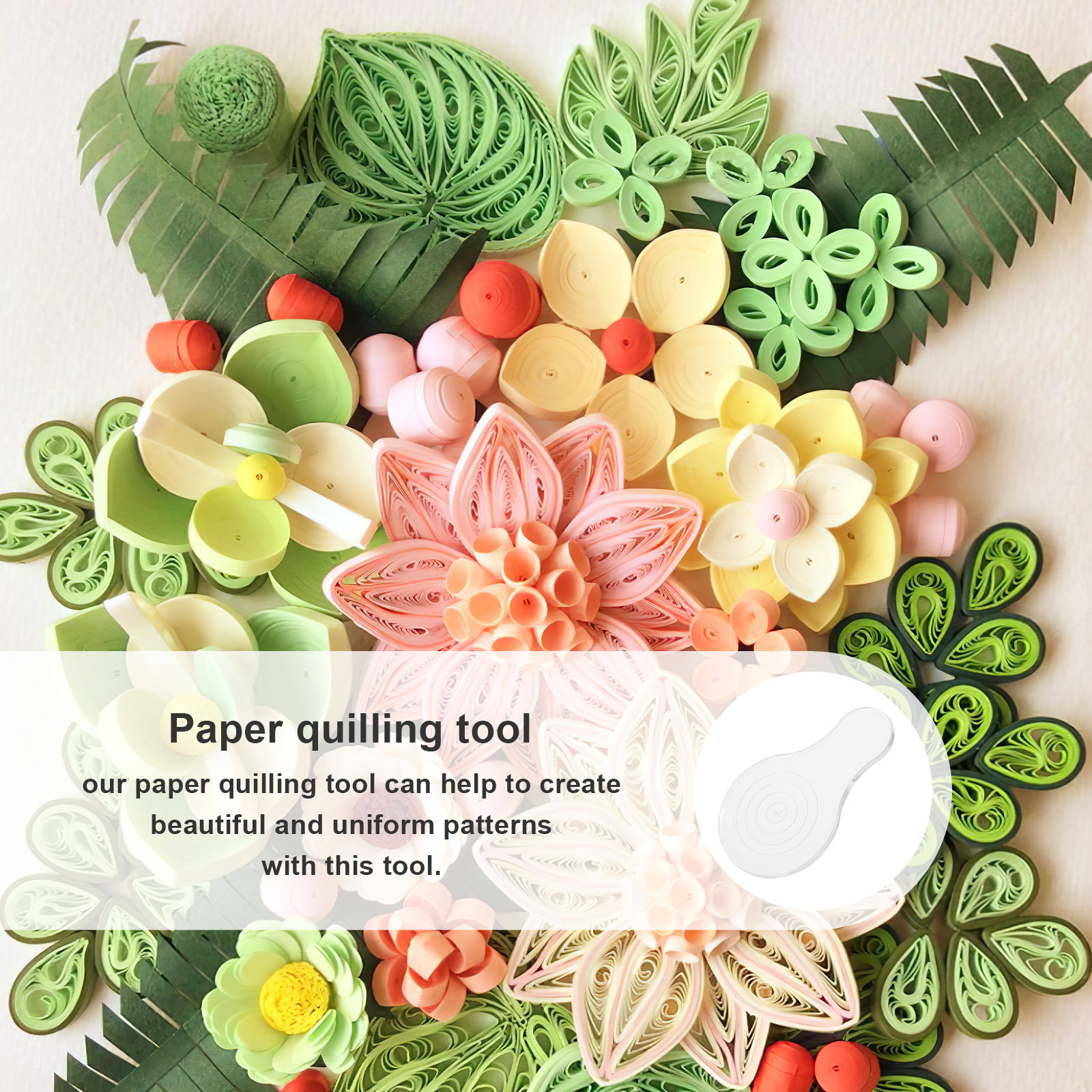 Art Craft Tools - 4Pcs Paper Quilling Tool Manual Plastic