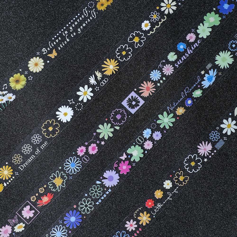 Art Craft Market - 10 Rolls Daisy PET Masking Tape