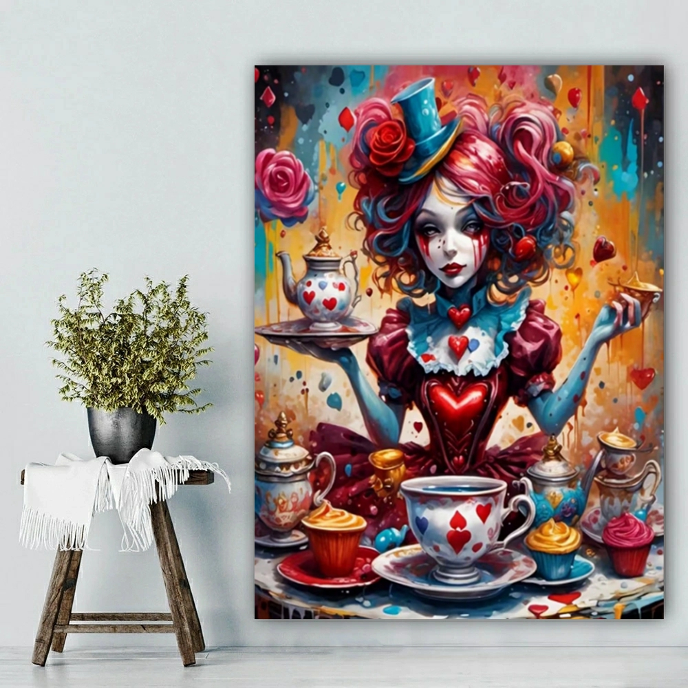 Fantasy Art Wonderland Tea Par – обзор и цена Queen Art Craft