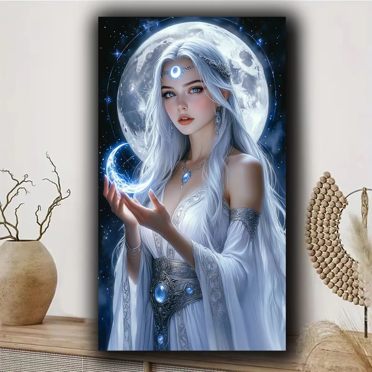 Amazing Moon Queen Full Round  – обзор и цена Queen Art Craft