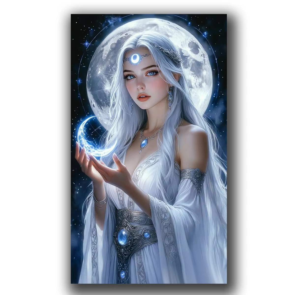 Amazing Moon Queen Full Round  – обзор и цена Queen Art Craft