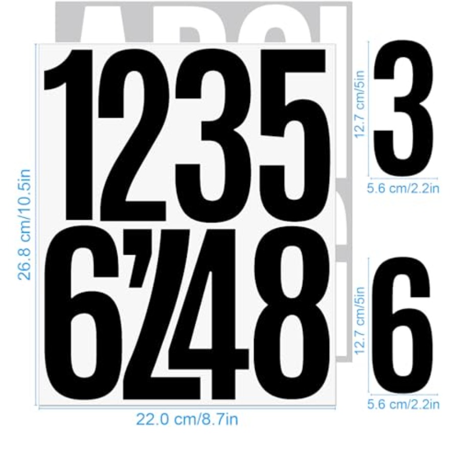 Letter Stickers 8 Sheets Mailb – обзор и цена Art Craft Letter A
