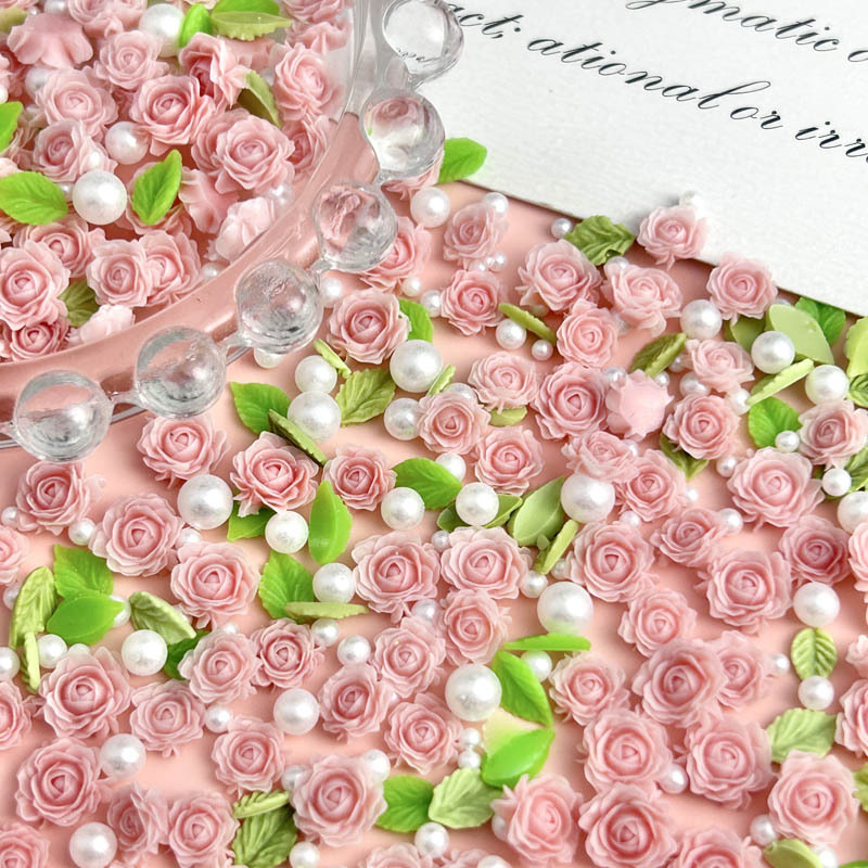 50pcs Random Mixed Resin Flowe – обзор и цена Art Craft Rose