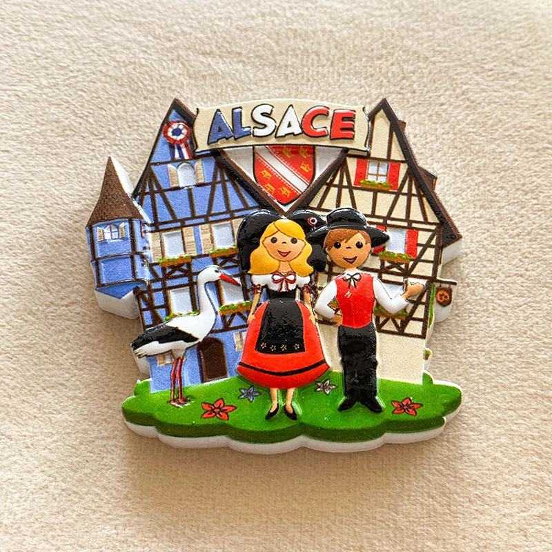 Alsace, France Travel Souvenir – обзор и цена Art Craft Magnet