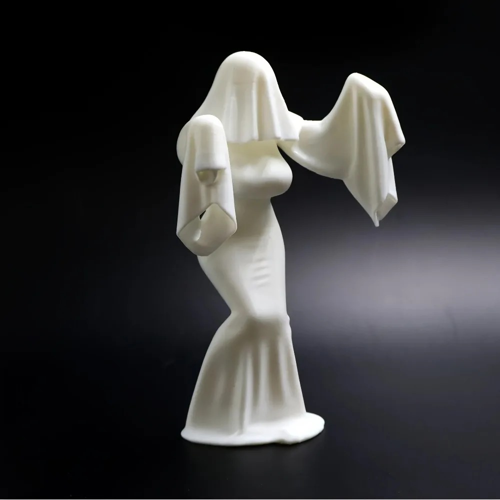 3D Printed Female Ghost Figuri – обзор и цена Unique Art Craft