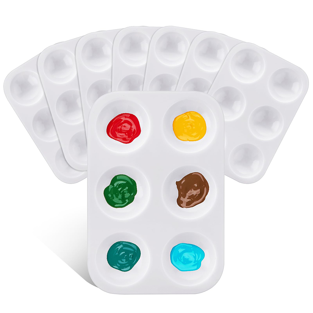Paint Tray Palette, 6 Wells Mi – обзор и цена Art Craft 2 Year Olds