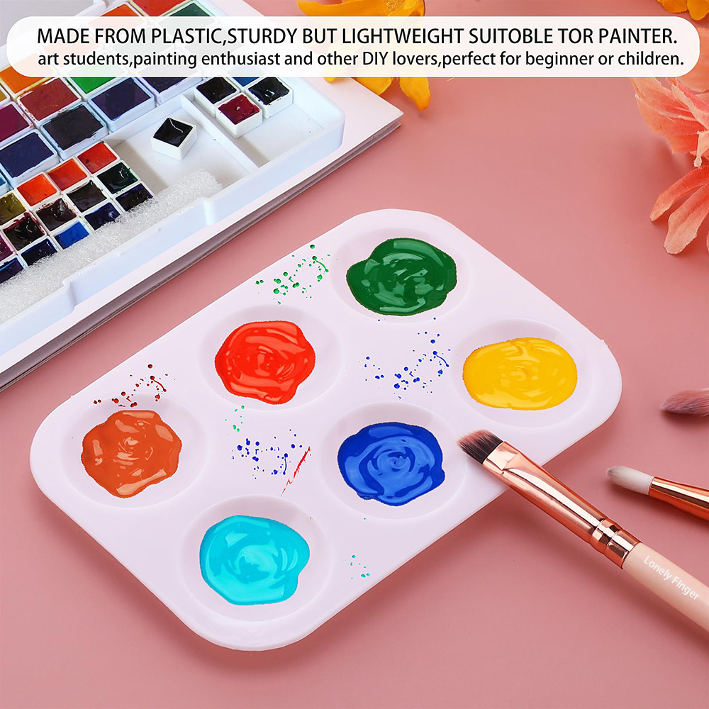 Paint Tray Palette, 6 Wells Mi – обзор и цена Art Craft 2 Year Olds