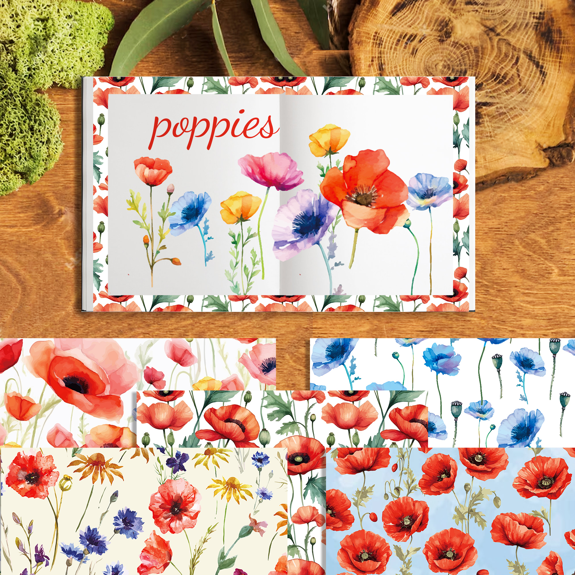 24pcs 30*30cm Poppy Red Flower – обзор и цена Art Craft Flower Making
