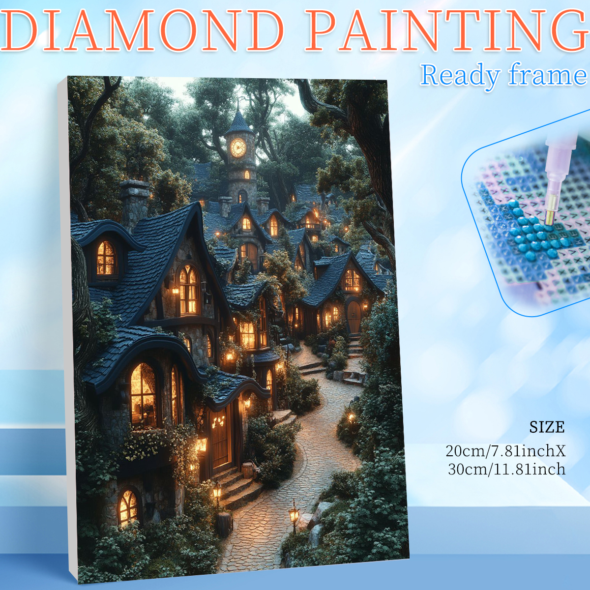 RUOPOTY Framed House 5d Diamon – обзор и цена Art Craft Room