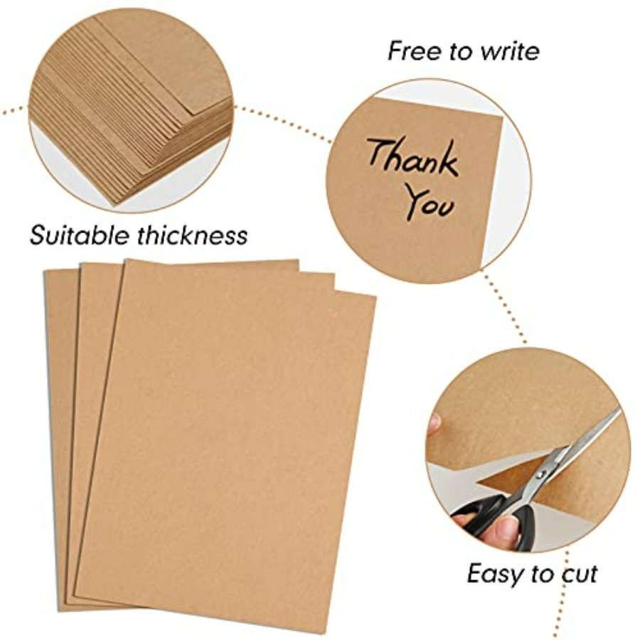 60 Sheets Kraft Paper 8.5 x 11 – обзор и цена Art Craft Letter A