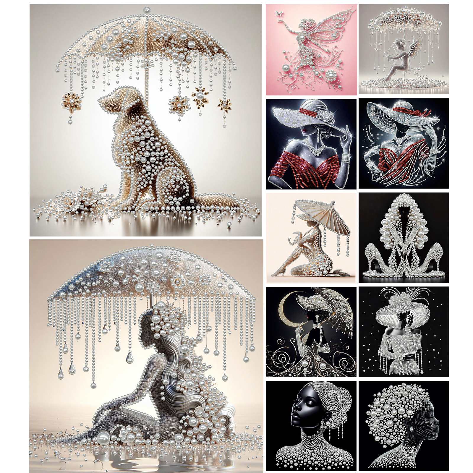 Elegant Lady Full 5D DIY Pearl – обзор и цена Art Craft Decoration Ideas