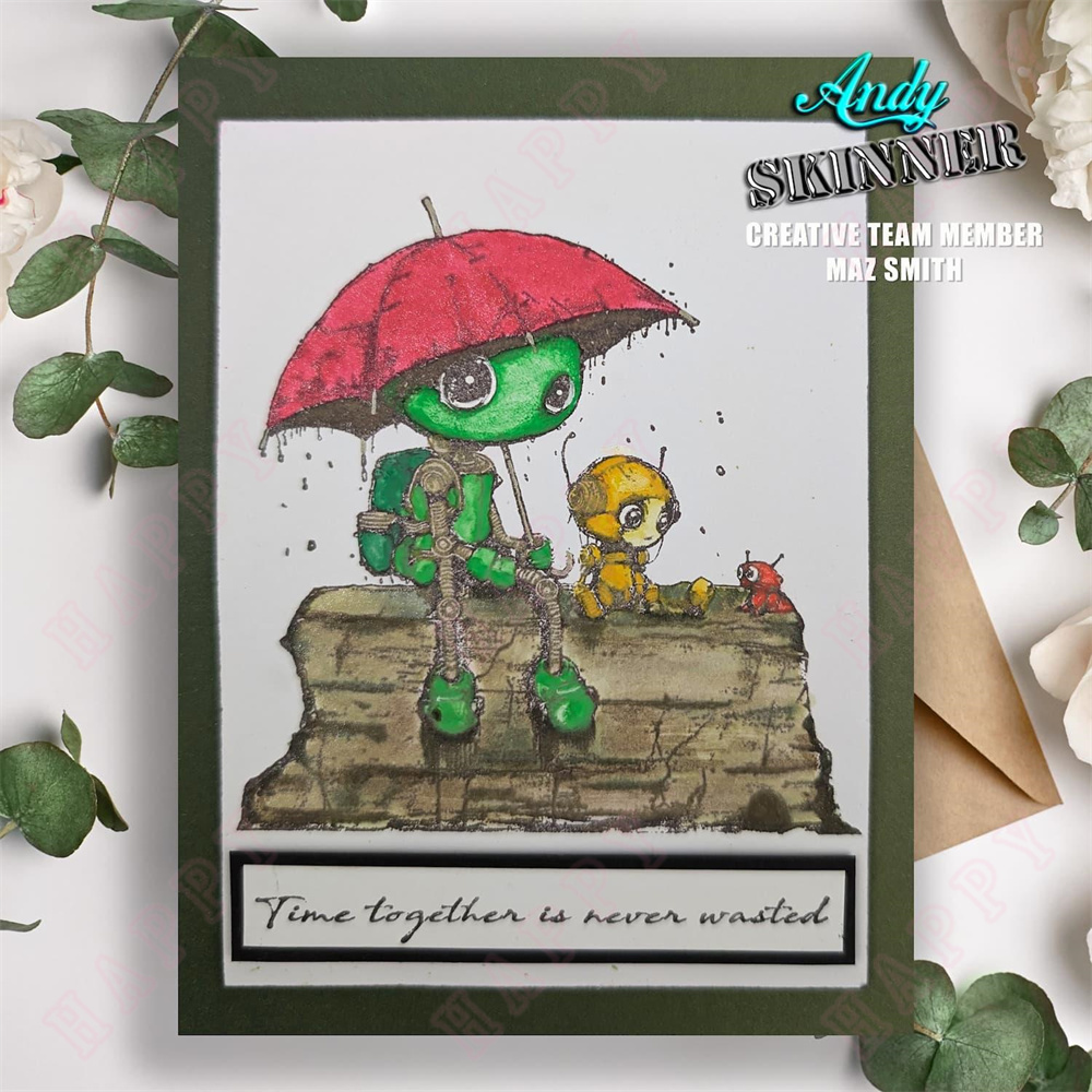 2024 New Friends Stamp Silicon – обзор и цена Art Craft Umbrella