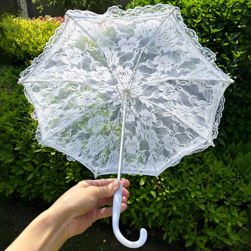 1PC Mini Wedding Lace Parasol, – обзор и цена Art Craft Umbrella