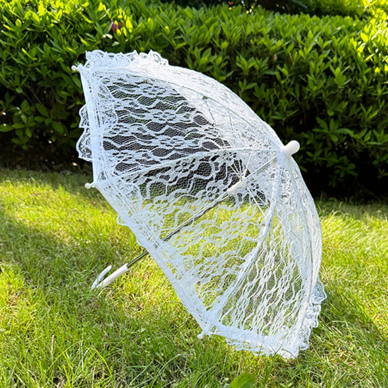 1PC Mini Wedding Lace Parasol, – обзор и цена Art Craft Umbrella