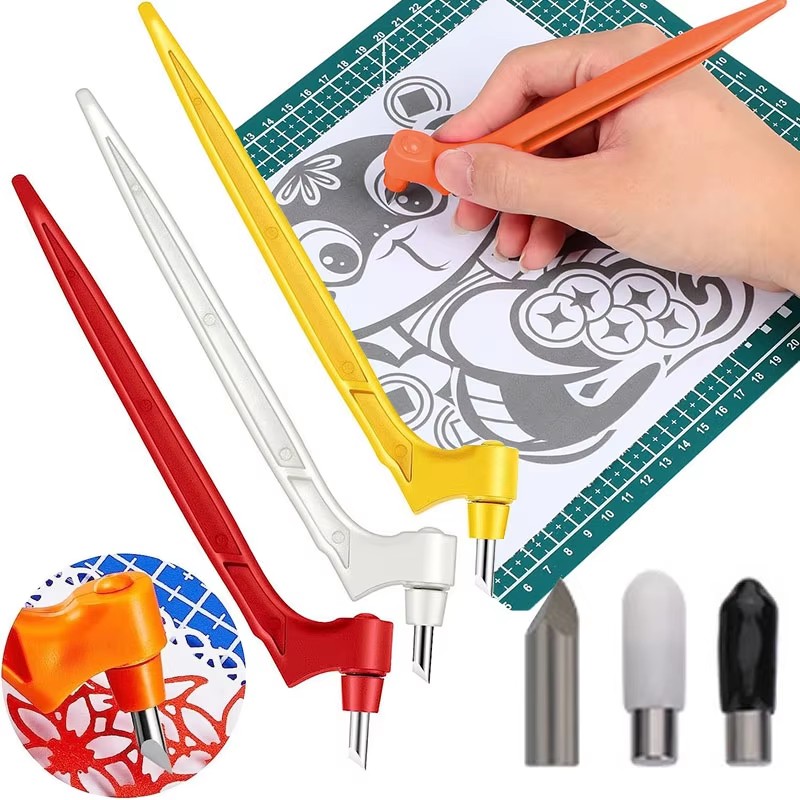 1/2/4/6set 360˚ Rotating Paper – обзор и цена Art Craft Knife