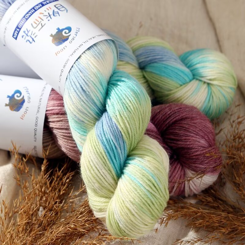 100g Soft Handmade Dyed Yarn R – обзор и цена Art Craft 2 Year Olds