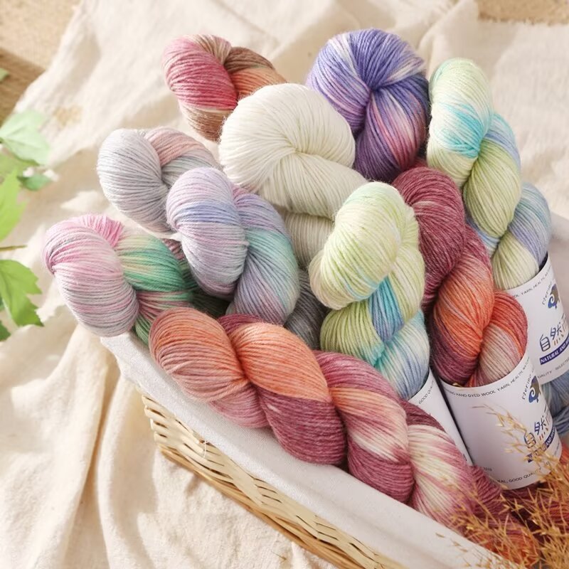 100g Soft Handmade Dyed Yarn R – обзор и цена Art Craft 2 Year Olds