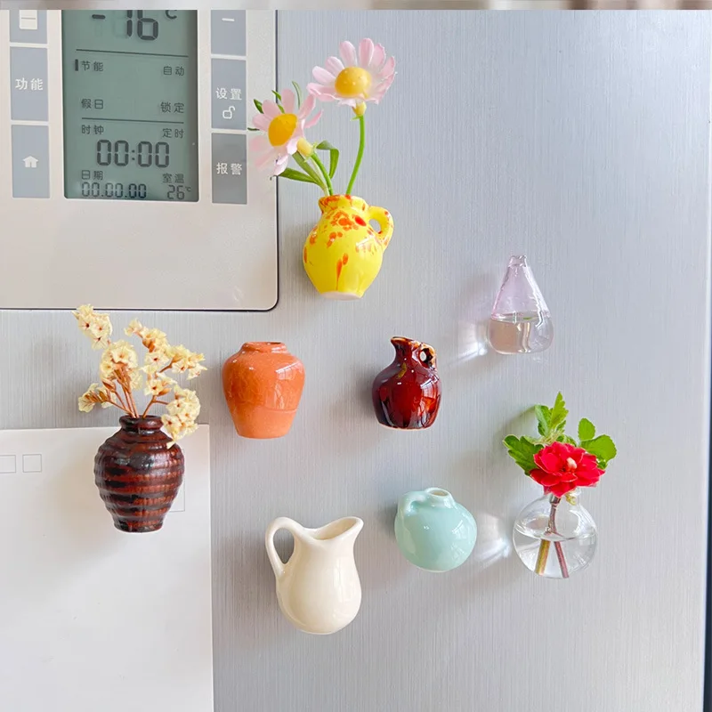 Creative Cute MINI Glass Vase  – обзор и цена Art Craft Magnet