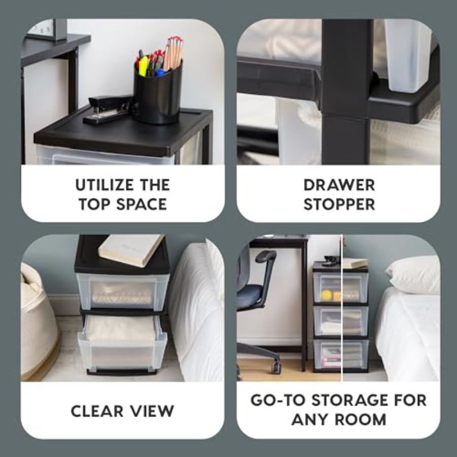 Plastic Drawer Storage Organiz – обзор и цена Art Craft Room