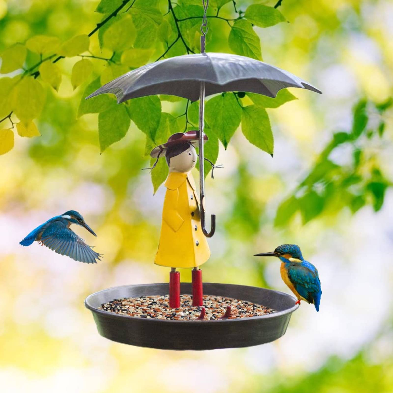 Girl with Umbrella Bird Feeder – обзор и цена Art Craft Umbrella