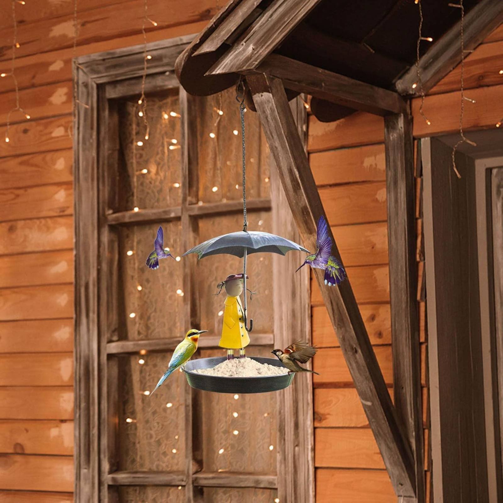 Girl with Umbrella Bird Feeder – обзор и цена Art Craft Umbrella