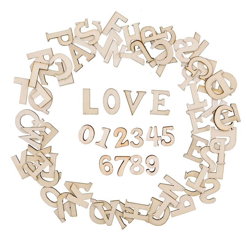 100pcs Wood English Alphabet D – обзор и цена Art Craft Letter A