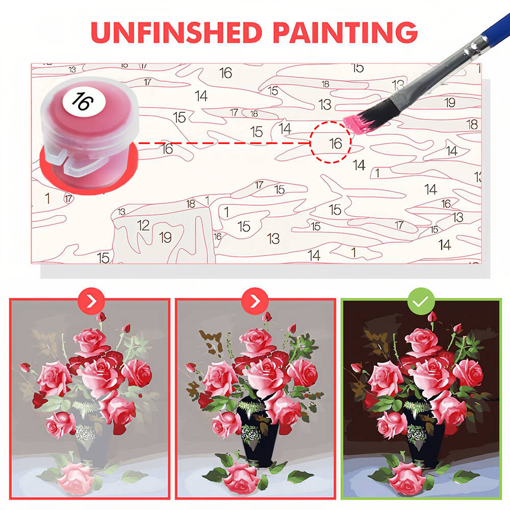 Acrylic Paint By Numbers Dog A – обзор и цена Art Craft Room