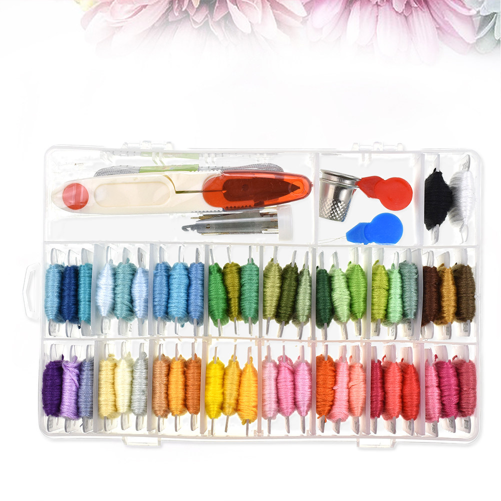 50 Assorted Colors Embroidery  – обзор и цена Art Craft Tools