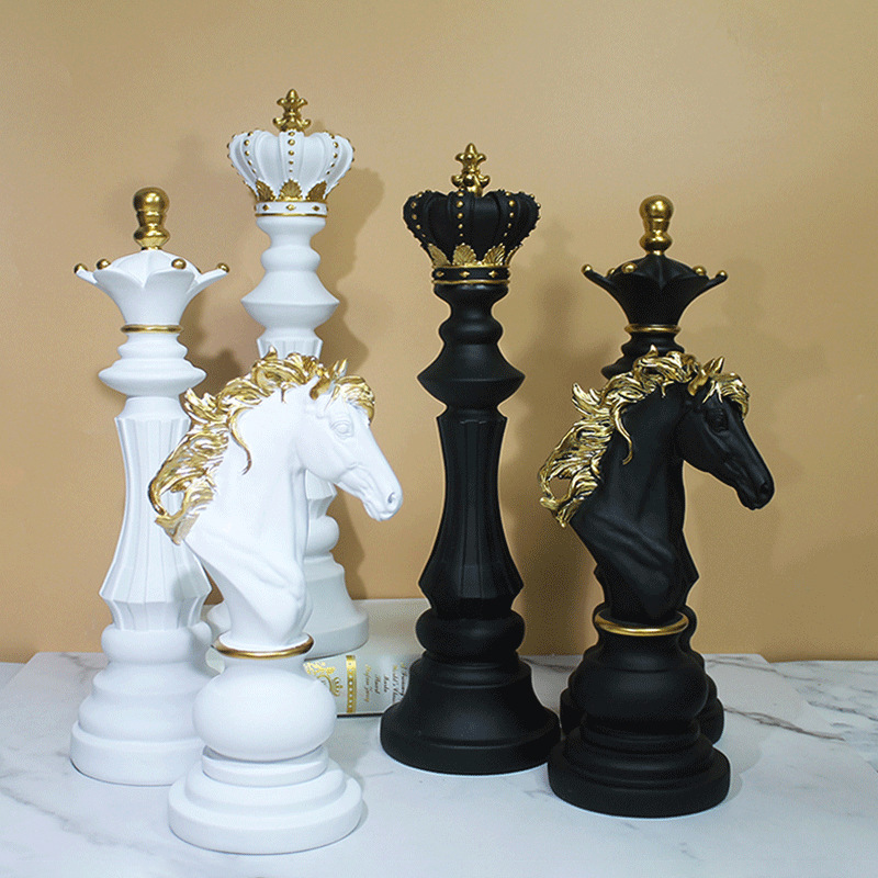 Nordic chess ornaments chess s – обзор и цена Queen Art Craft