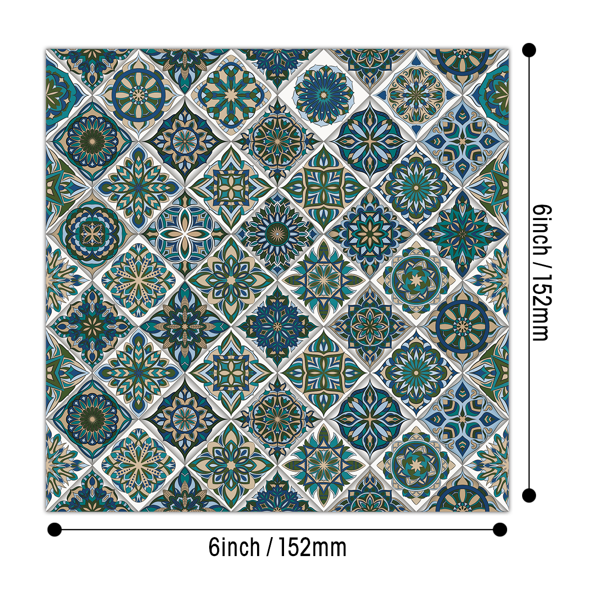 24pcs Fancy Tile Style Art Pap – обзор и цена Unique Art Craft