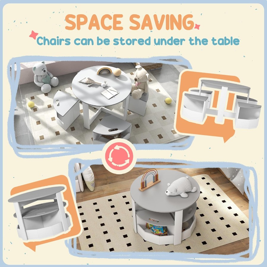 5Piece Toddler Table And Chair – обзор и цена Art And Craft For Nursery