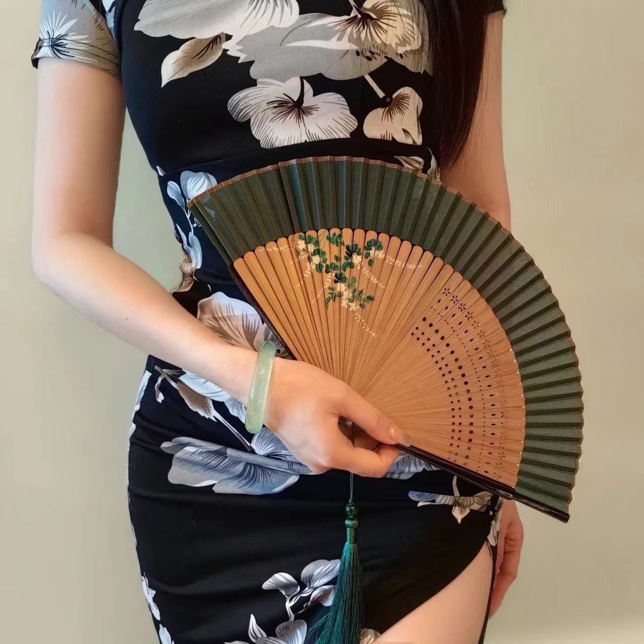 Retro Silk Folding Fan for Wom – обзор и цена Art Craft Room