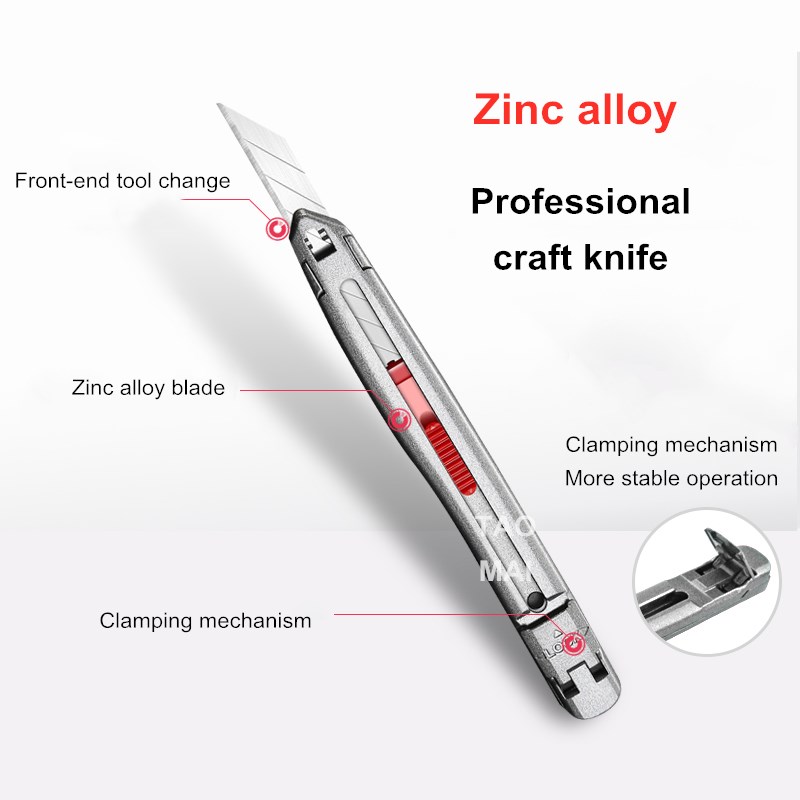 Zinc Alloy Utility Knife Leath – обзор и цена Art Craft Knife