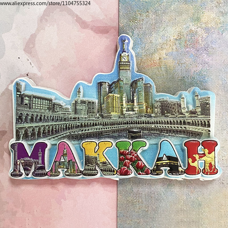 Mecca 3D refrigerator magnet T – обзор и цена Art Craft Magnet