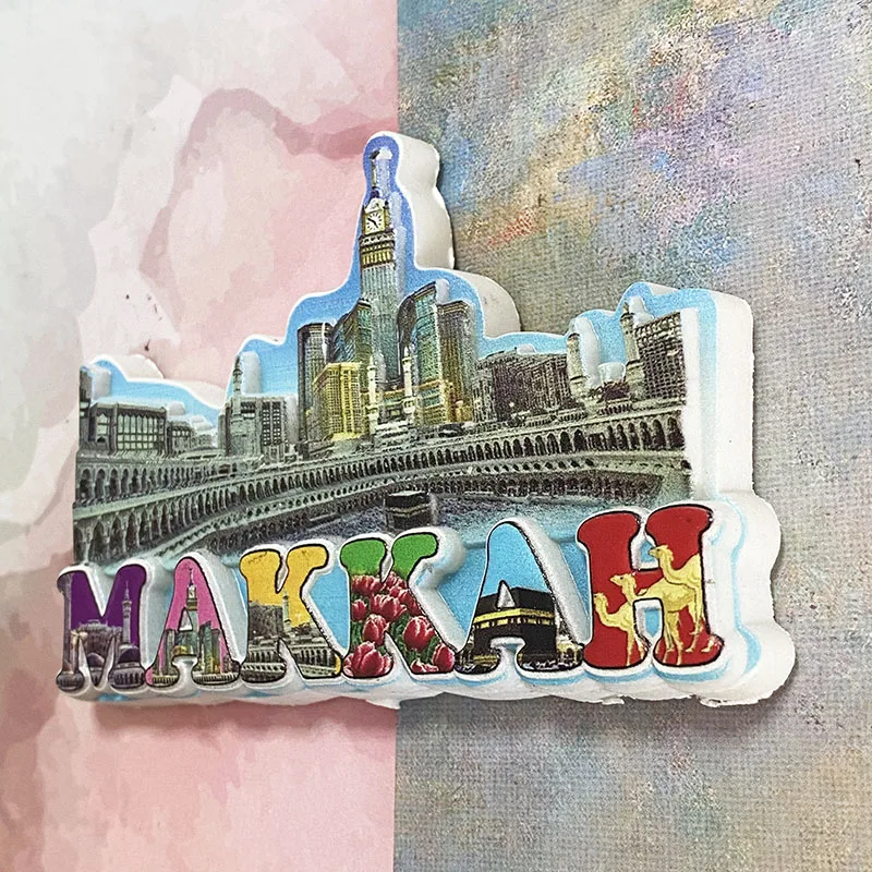 Mecca 3D refrigerator magnet T – обзор и цена Art Craft Magnet