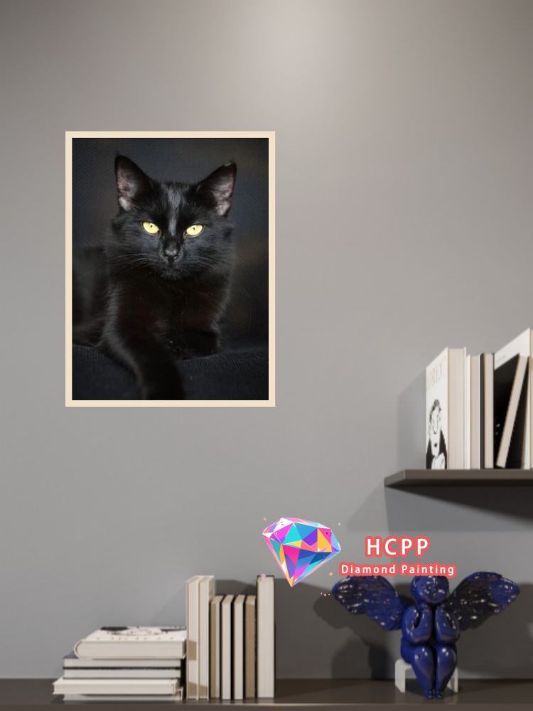 unframe Black Cat Animal Diamo – обзор и цена Unique Art Craft