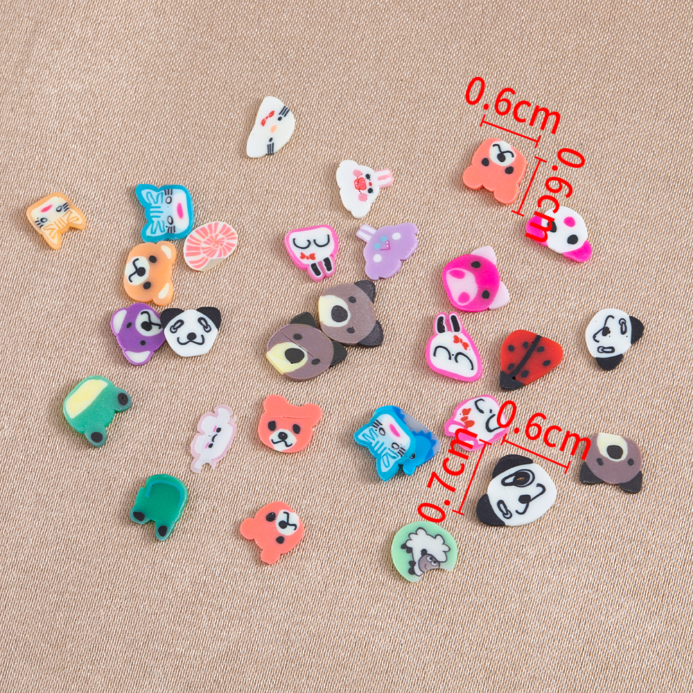 1000pcs Mix Fruit Soft Clay Sl – обзор и цена Art Craft Flower Making