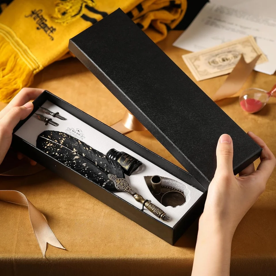 Premium vintage quill pen set, – обзор и цена Calligraphy Pen Set