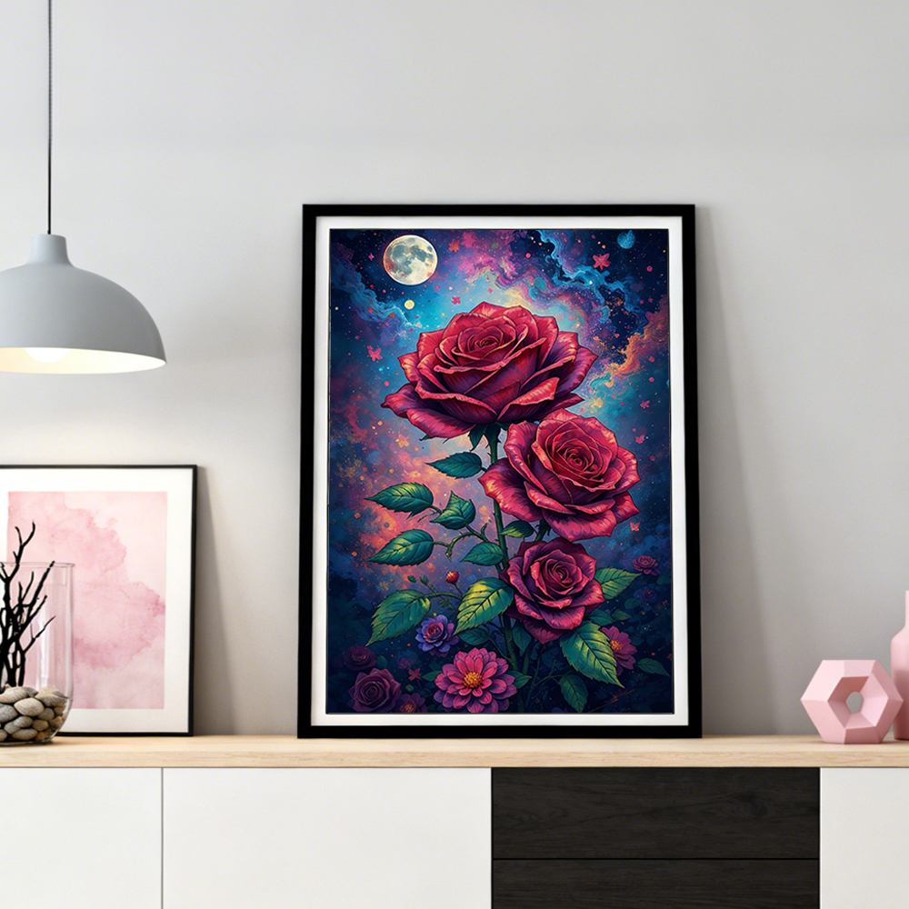 HUACAN Diamond Mosaic 5d Rose  – обзор и цена Art Craft Rose