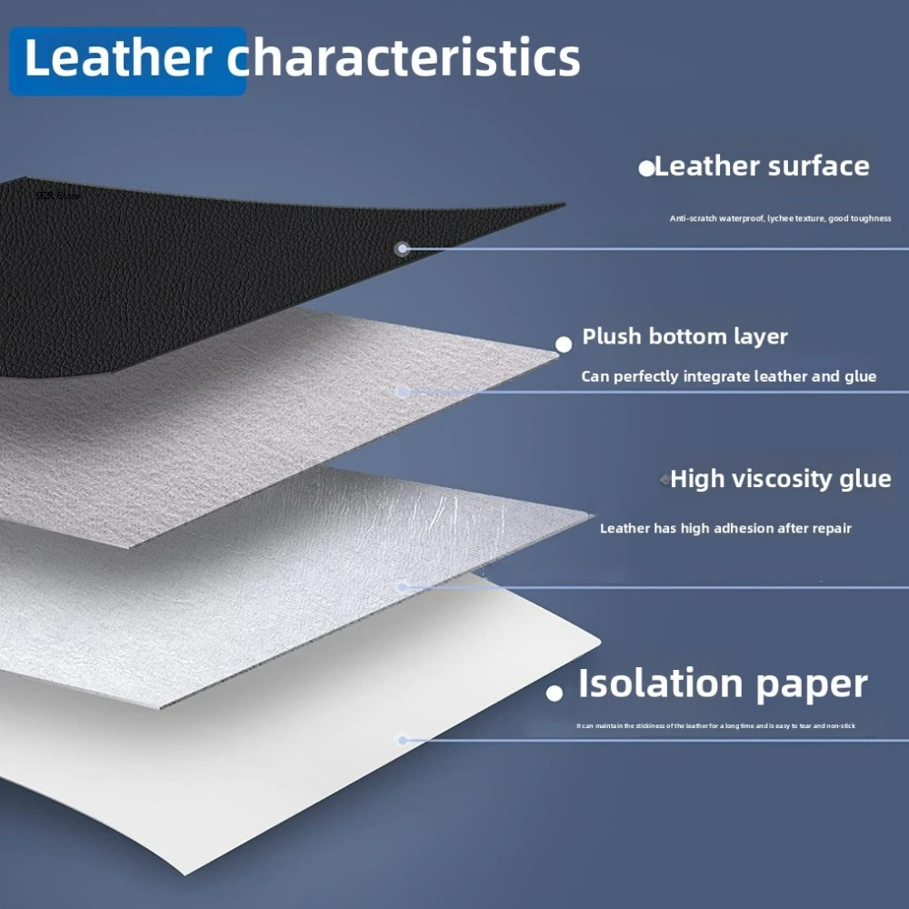 Self-adhesive Leather Patches  – обзор и цена Art Craft Upholstery