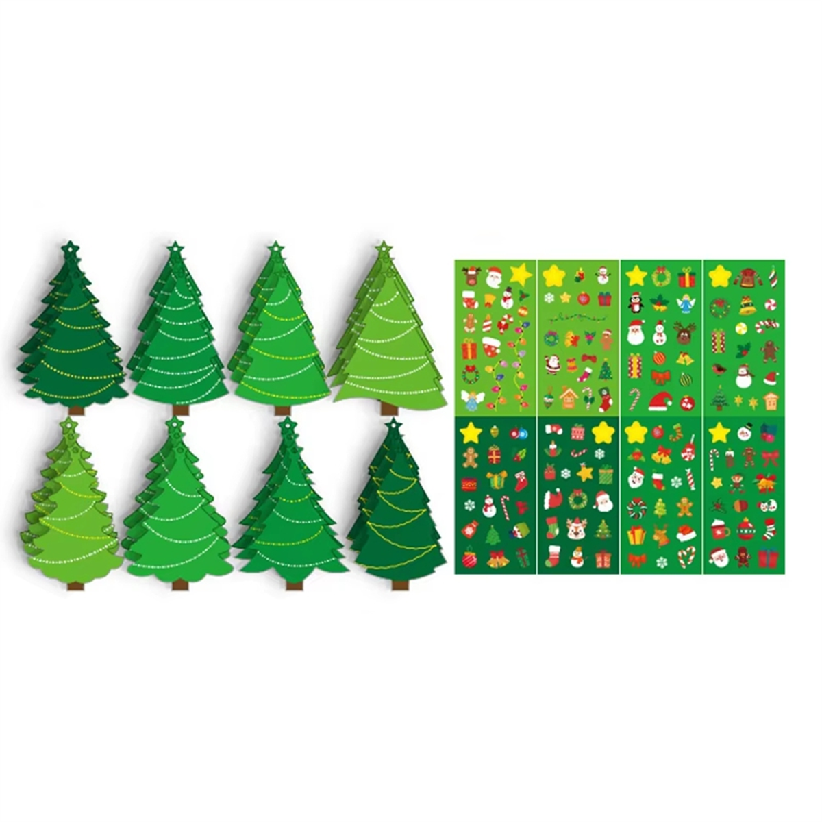 A11I 24PCS Christmas Tree DIY  – обзор и цена Art And Craft Xmas Tree