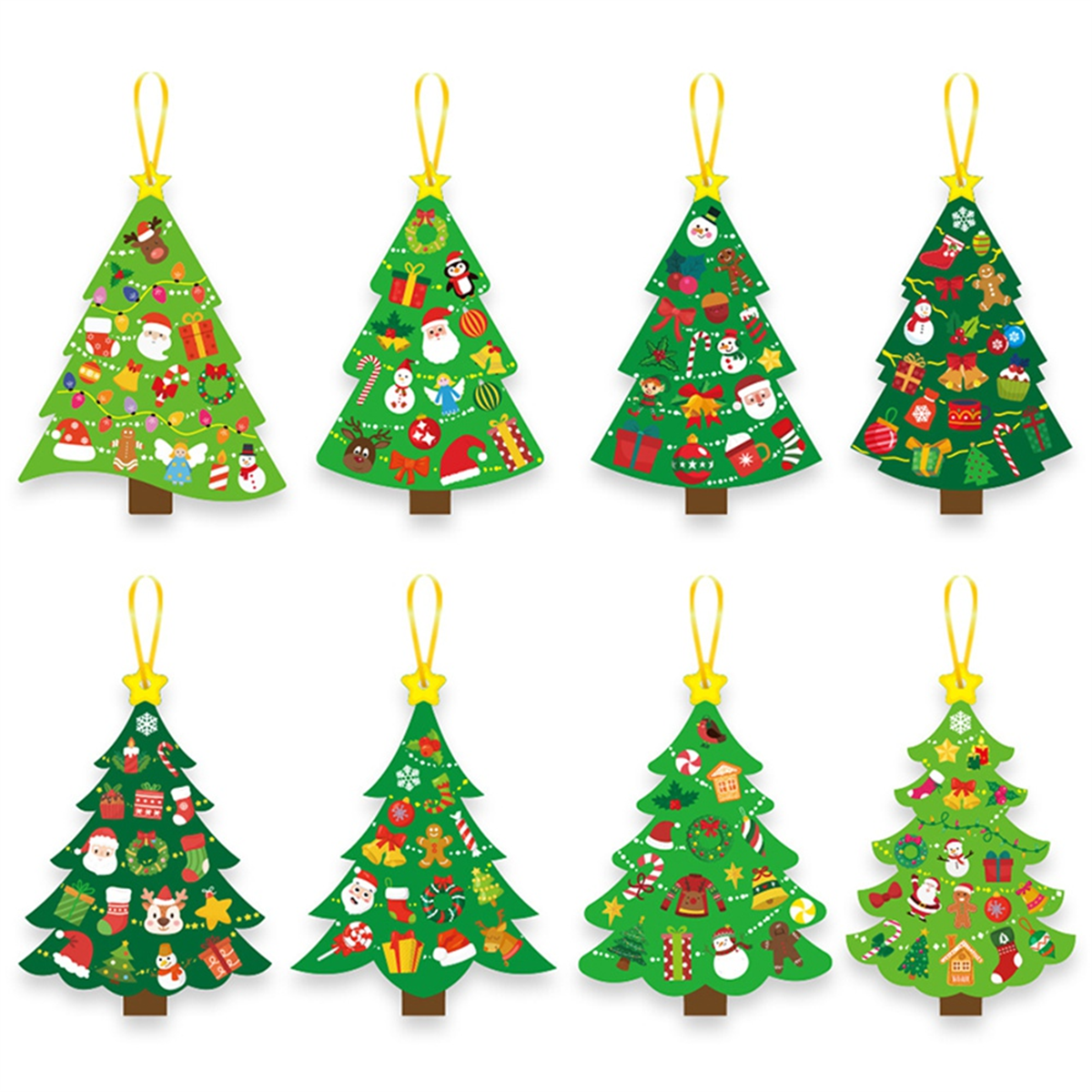 A11I 24PCS Christmas Tree DIY  – обзор и цена Art And Craft Xmas Tree