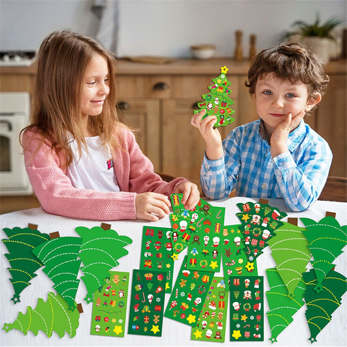 A11I 24PCS Christmas Tree DIY  – обзор и цена Art And Craft Xmas Tree