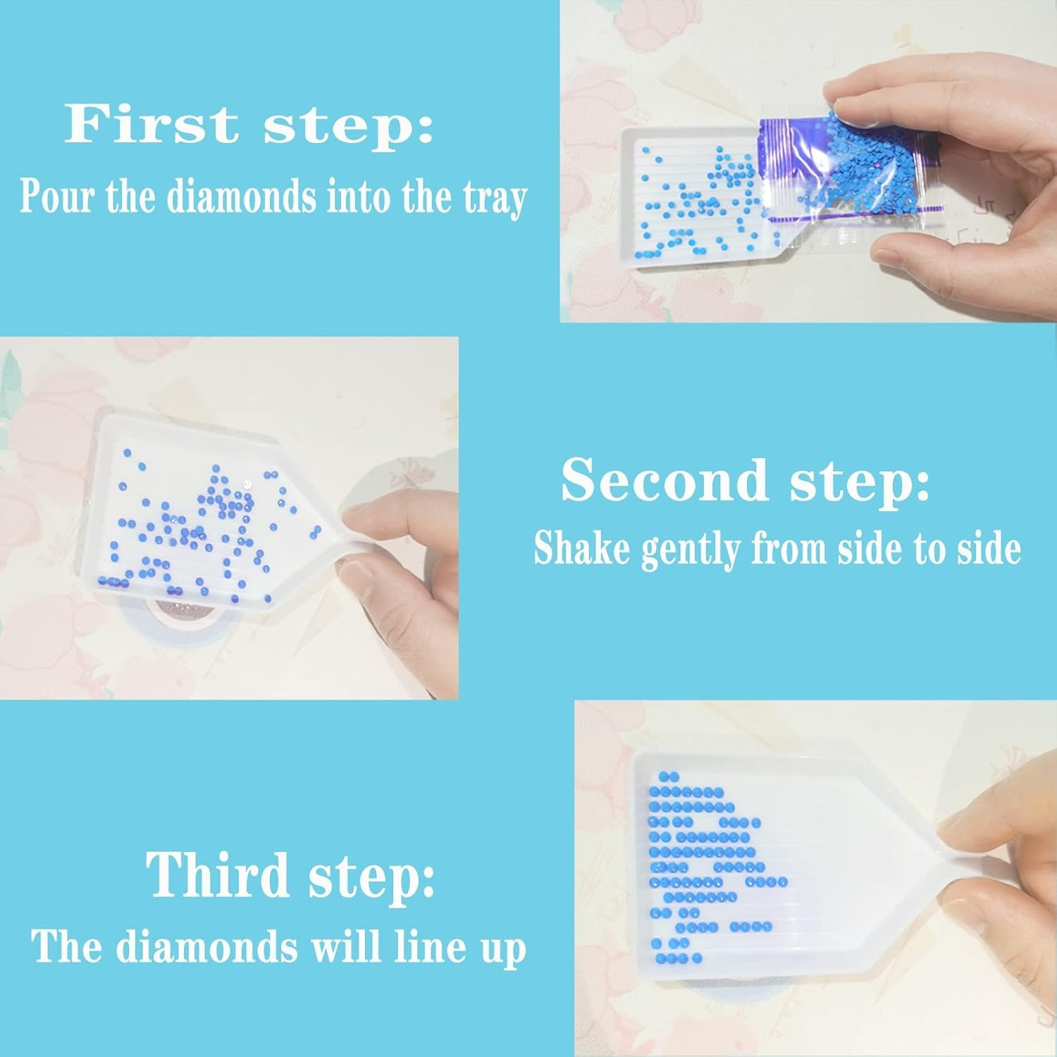 Plastic Diamond Painting Trays – обзор и цена Art Craft Tools